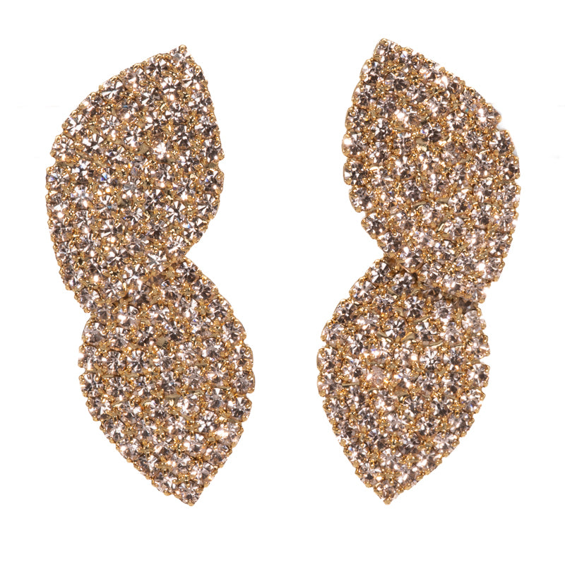 Capri Petalo Golden Earrings