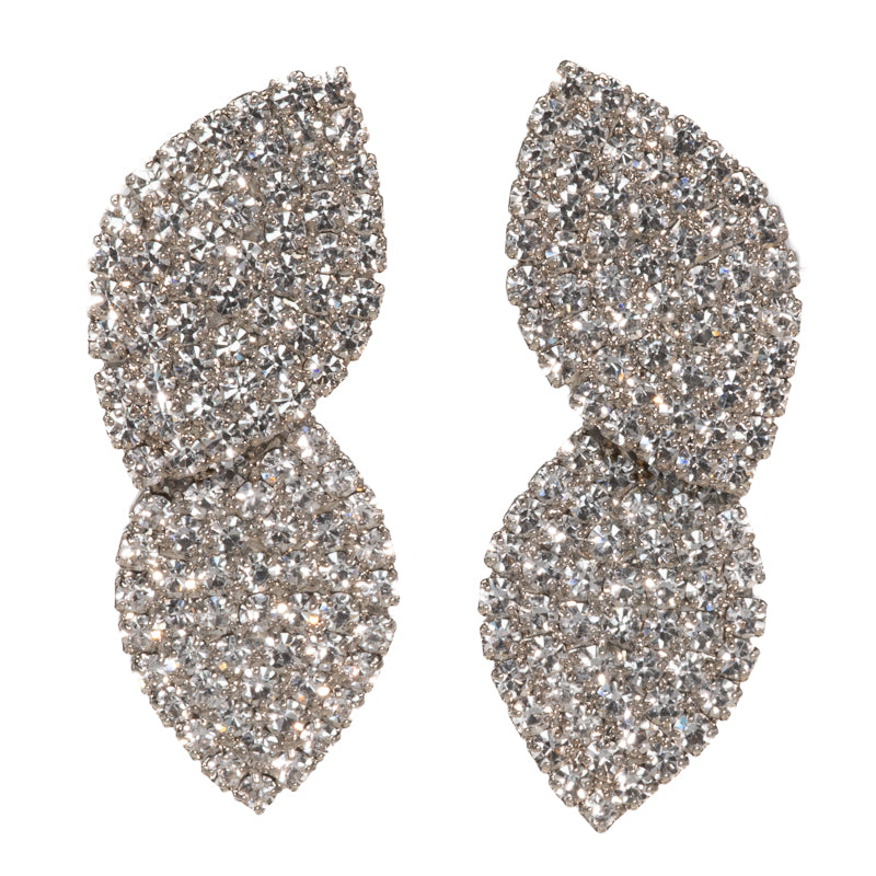 Capri Petalo Silver Earrings