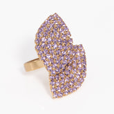 Capri Petalo Violet Ring