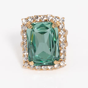 Capri Mega Emerald Ring