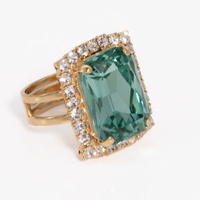 Capri Mega Emerald Ring