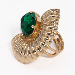 Capri Fenice Emerald Ring