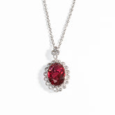 Lusso Ovale Ruby Necklace