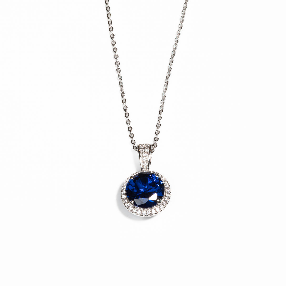 Lusso Cerchio Topaz Necklace