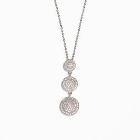 Lusso Tre Cerchio Necklace silver