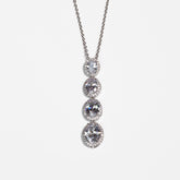 Lusso Quattro Diamond Necklace