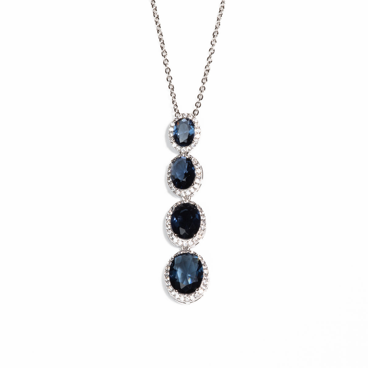 Lusso Quattro Onyx Necklace