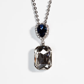 Capri Elevare Sapphire Diamond Necklace