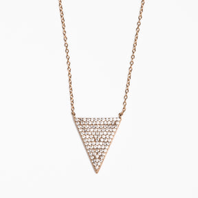 Lusso Triangolo Golden Necklace 925