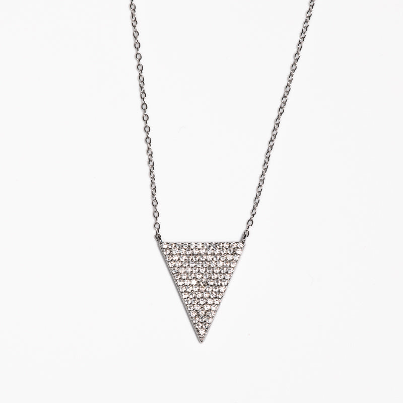 Lusso Triangolo Silver Necklace 925