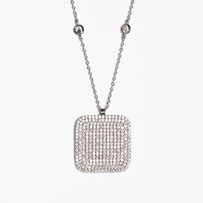 Lusso Quadro Silver Necklace 925