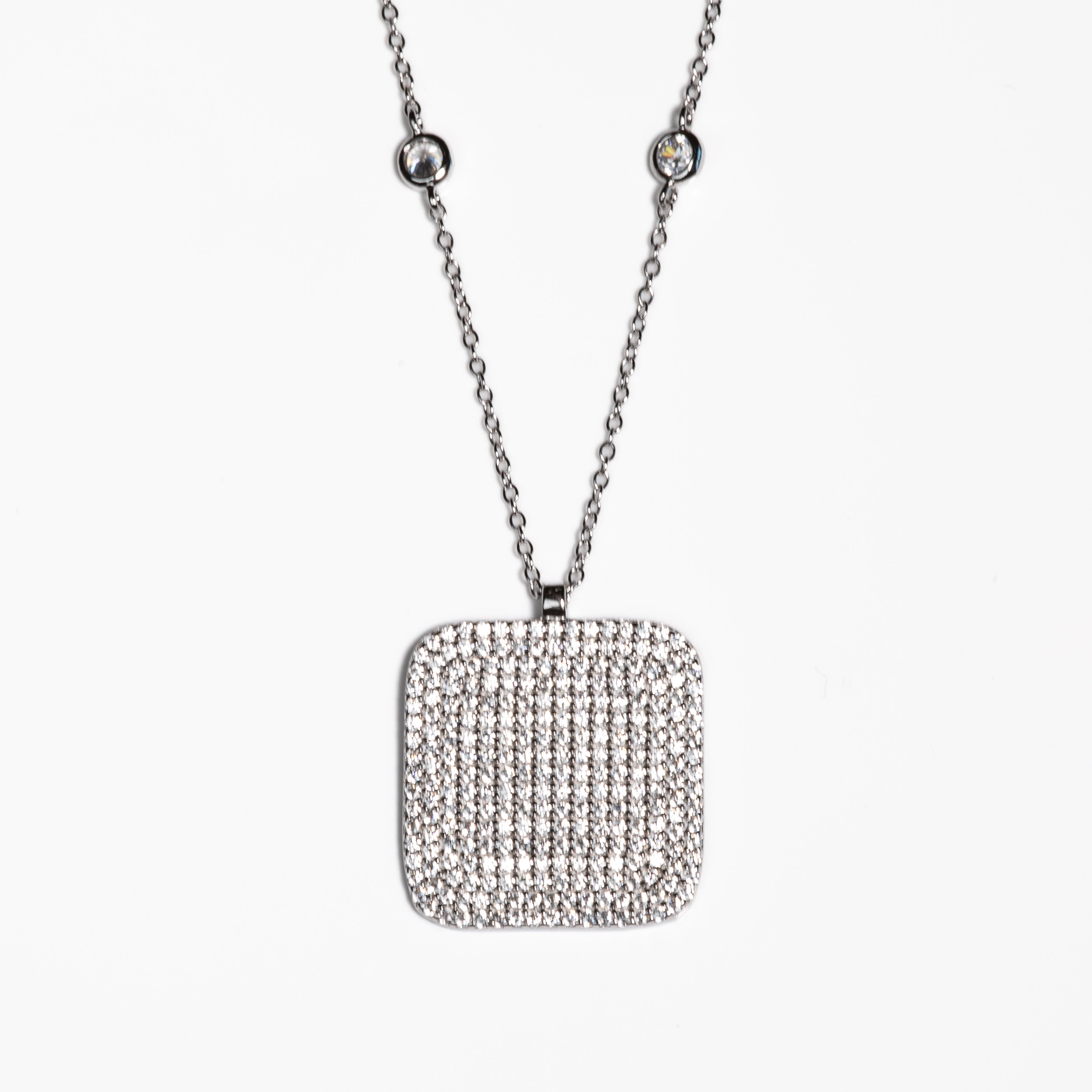 Quadro Silver Necklace 925