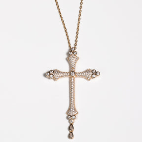 Lusso Golden Croce Necklace 925