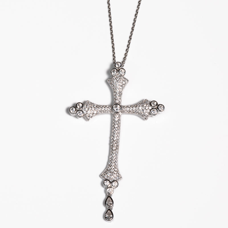 Lusso Silver Croce Necklace 925