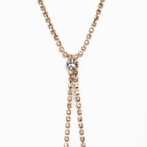 Capri Cascata Golden Diamond Necklace