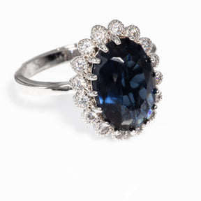 Lusso Ovale Onyx Ring