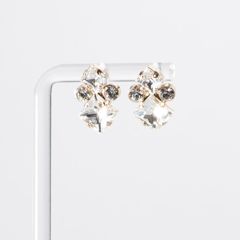 Capri Spade Diamond Earrings