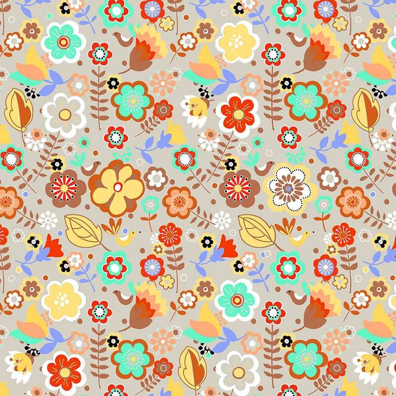 Palermo Floral Scarf