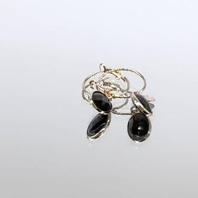 Capri Onyx Drop Earrings
